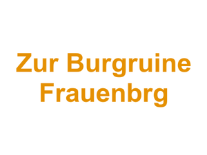 Zur Burgruine Frauenbrg Logo