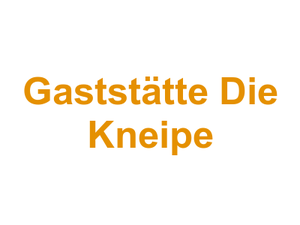 Gaststätte Die Kneipe Logo