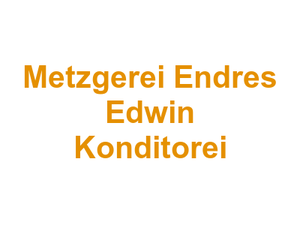 Metzgerei Endres Edwin  Konditorei Logo
