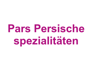 Pars Persische spezialitäten Logo