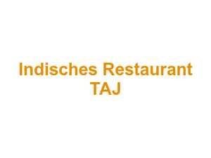 Indisches Restaurant TAJ Logo