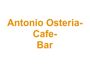 Antonio Osteria- Cafe- Bar Logo