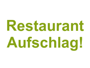 Restaurant Aufschlag! Logo
