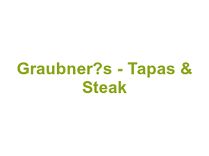 Graubner’s - Tapas & Steak Logo