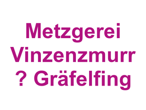 Metzgerei Vinzenzmurr  – Gräfelfing Logo
