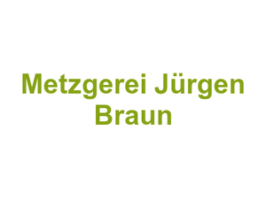 Metzgerei Jürgen Braun Logo