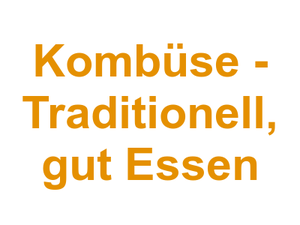 Kombüse - Traditionell, gut Essen Logo