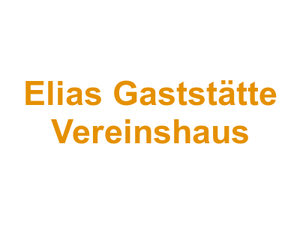 Elias Gaststätte Vereinshaus Logo