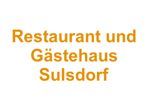 Restaurant und Gästehaus Sulsdorf Logo
