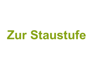 Zur Staustufe Logo