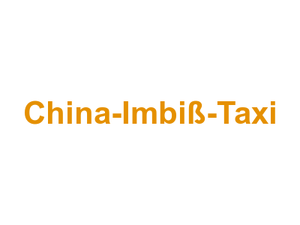 China-Imbiß-Taxi Logo