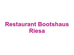 Restaurant Bootshaus Riesa Logo