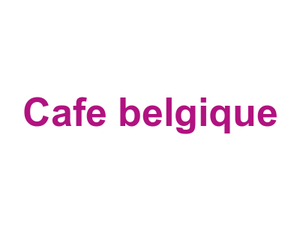 Cafe belgique Logo