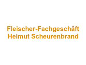 Metzgerei Fleischer-Fachgeschäft Helmut Scheurenbrand Logo