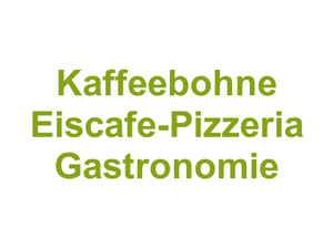 Kaffeebohne Eiscafe-Pizzeria Gastronomie Logo