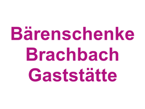 Bärenschenke Brachbach Gaststätte Logo