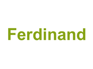 Ferdinand Logo