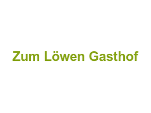 Zum Löwen Gasthof Logo