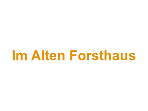 Im Alten Forsthaus Logo