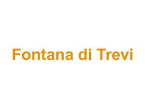 Fontana di Trevi Logo