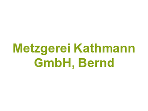 Metzgerei Kathmann GmbH, Bernd Logo