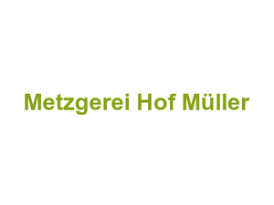 Metzgerei Hof Müller Logo