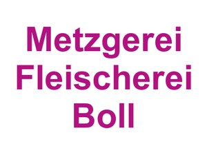 Metzgerei Fleischerei Boll Logo