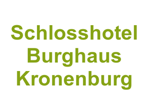 Schlosshotel Burghaus Kronenburg Logo