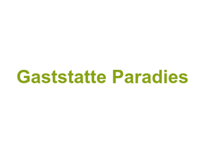 Gaststatte Paradies Logo