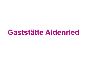 Gaststätte Aidenried Logo