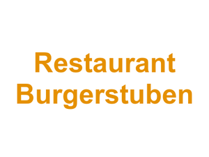 Restaurant Burgerstuben Logo