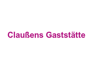 Claußens Gaststätte Logo