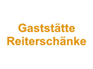 Gaststätte Reiterschänke Logo