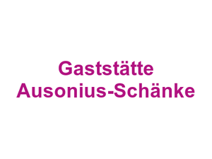 Gaststätte Ausonius-Schänke Logo