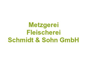 Metzgerei Fleischerei Schmidt & Sohn GmbH Logo