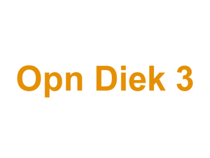 Op'n Diek 3 Logo