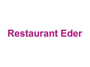 Restaurant Eder Logo