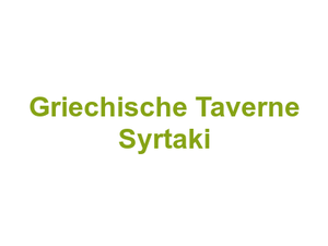Griechische Taverne Syrtaki Logo