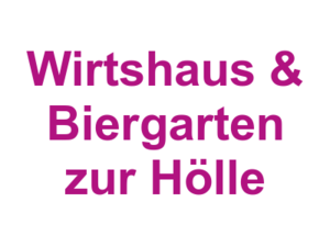 Wirtshaus & Biergarten zur Hölle Logo