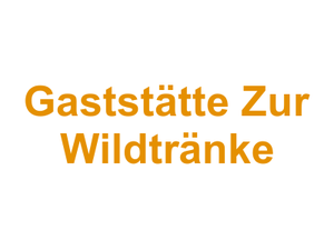 Gaststätte Zur Wildtränke Logo