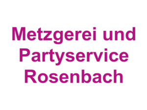 Metzgerei und Partyservice Rosenbach Logo