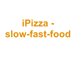 iPizza - slow-fast-food Logo