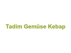 Tadim Gemüse Kebap Logo