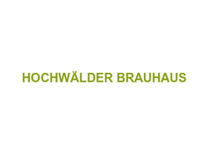 HOCHWÄLDER BRAUHAUS Logo
