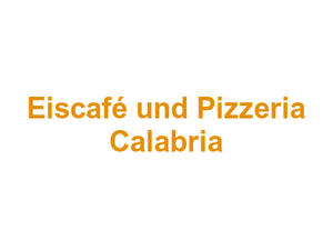 Eiscafé und Pizzeria Calabria Logo
