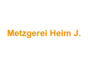 Metzgerei Heim J. Logo