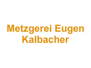 Metzgerei Eugen Kalbacher Logo
