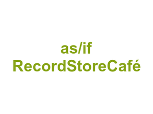 as/if RecordStoreCafé Logo
