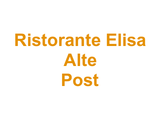 Ristorante Elisa Alte Post Logo