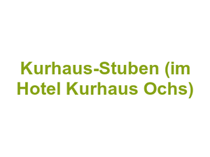 Kurhaus-Stuben (im Hotel Kurhaus Ochs) Logo